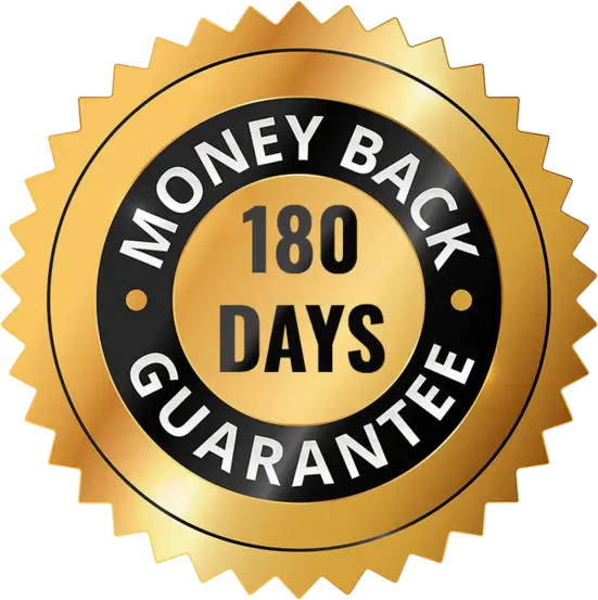 ZenSulin 180-day money-back guarantee gold badge